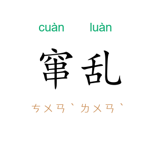 窜乱