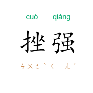 挫强