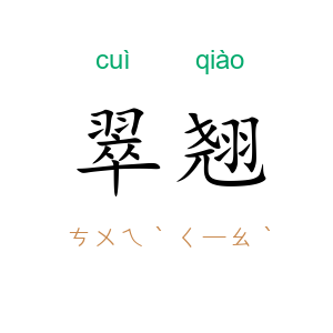翠翘