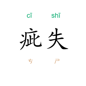 疵失