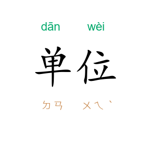 单位