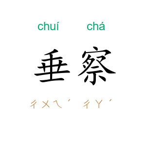 垂察