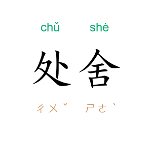 处舍