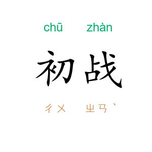 初战