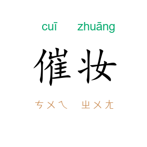 催妆