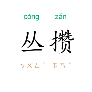 丛攒