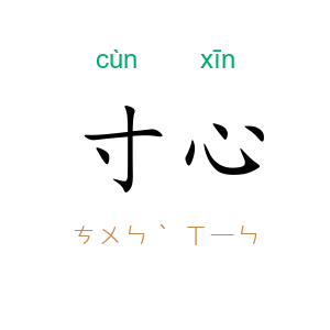 寸心