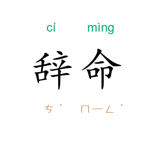 辞命