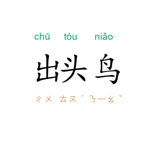 出头鸟