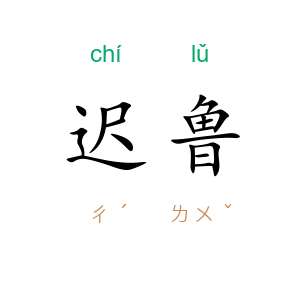 迟鲁