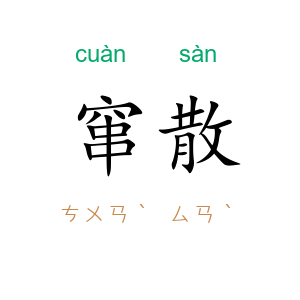 窜散