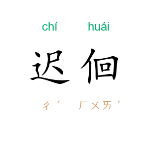 迟佪