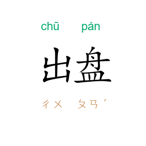 出盘