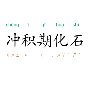 冲积期化石