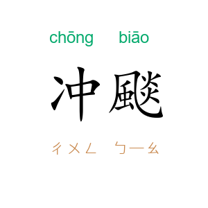 冲颷