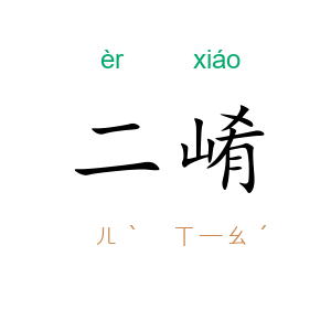 二崤