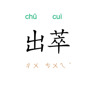 出萃