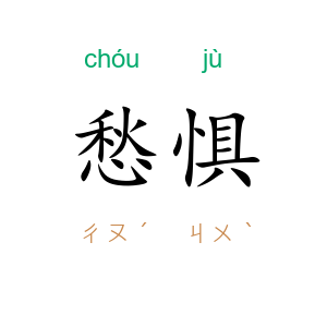 愁惧