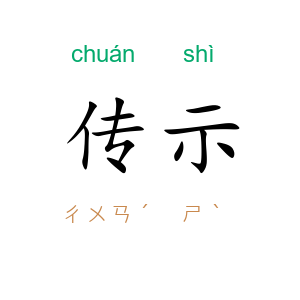 传示