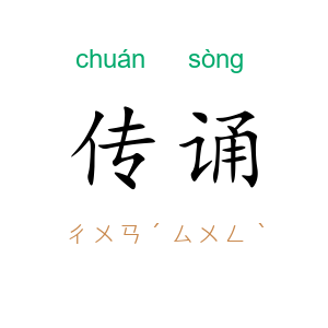 传诵