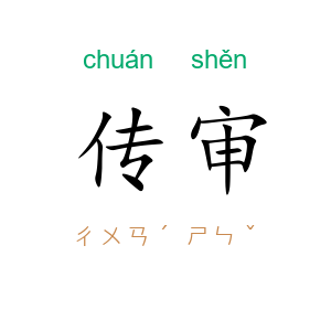 传审