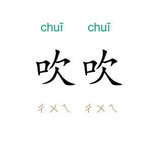 吹吹