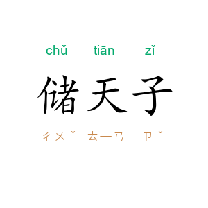 储天子