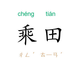 乘田