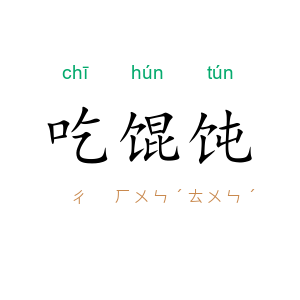 吃馄饨