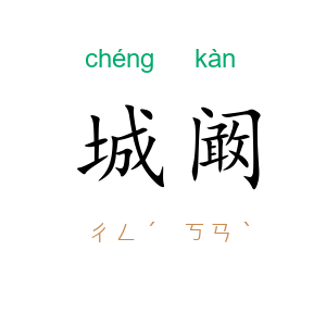 城阚