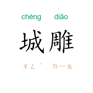 城雕