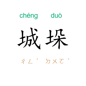 城垛
