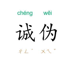 诚伪