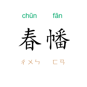 春幡