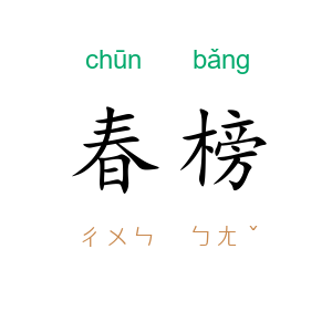 春榜
