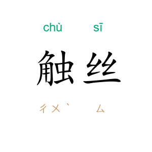 触丝