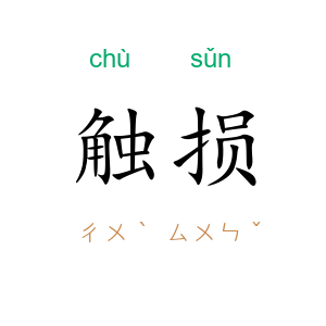 触损