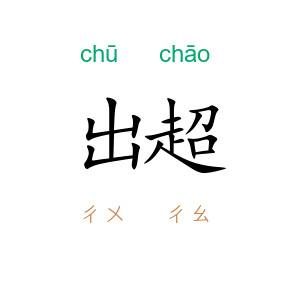 出超