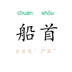 船首