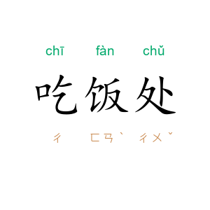 吃饭处