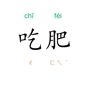 吃肥