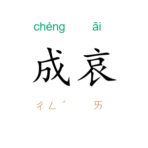 成哀