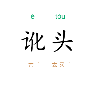讹头
