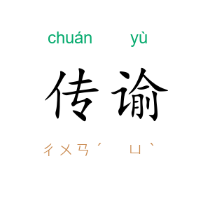 传谕