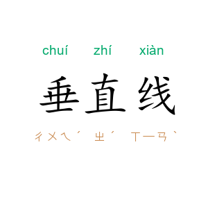 垂直线