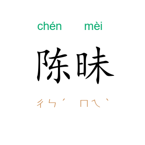 陈昧