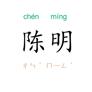 陈明
