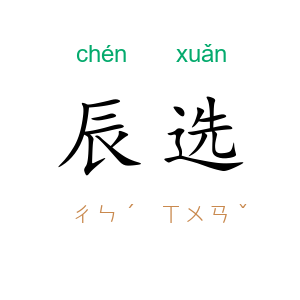 辰选
