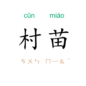 村苗