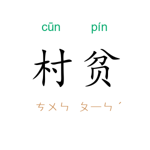 村贫
